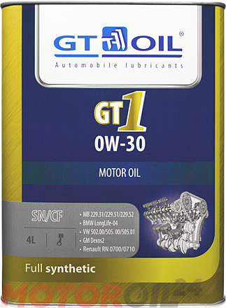 GT-OIL GT1 SAE 0W-30 фото 1 GT-OIL GT1 SAE 0W-30 preview 1