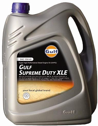 GULF Supreme Duty XLE 15W-40 preview 1