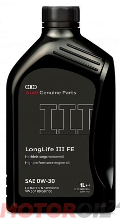 AUDI LongLife III FE 0W-30 preview 1