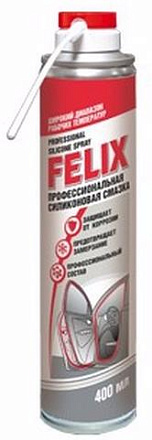Силиконовая смазка FELIX аэрозоль фото 1 Силиконовая смазка FELIX аэрозоль preview 1