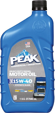 PEAK Heavy Duty Synthetic Blend 15W-40 preview 1