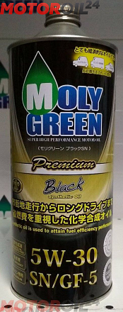 MOLYGREEN Premium Black SN/GF-5 5W-30 фото 3 MOLYGREEN Premium Black SN/GF-5 5W-30 preview 3