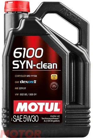 MOTUL 6100 Syn-Clean 5W-30 preview 1