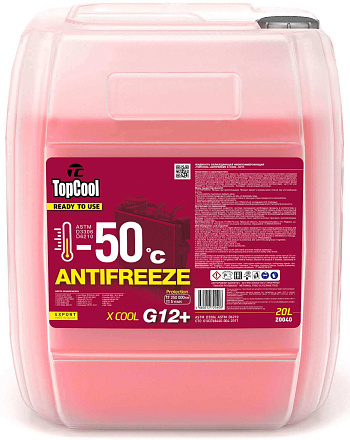 Антифриз готовый розовый TOPCOOL Antifreeze X Cool -50 G12+ preview 1