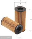 Фильтр масляный FILFILTER MFE1489