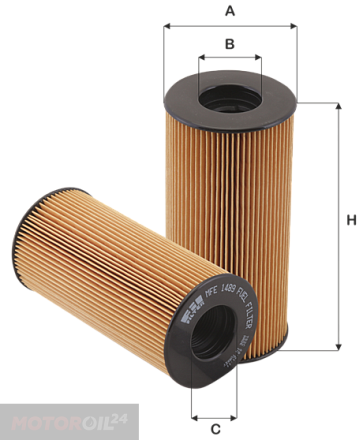 Фильтр масляный FILFILTER MFE1489 preview 1