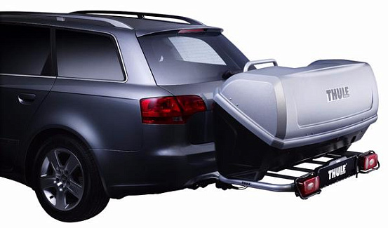 Крепления для перевозки велосипедов на фаркопе THULE BackUp preview 3