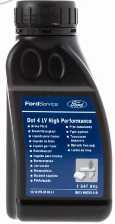 Тормозная жидкость FORD LV High Performance DOT4 preview 1