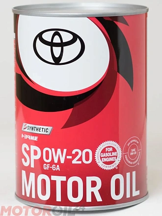 TOYOTA Motor Oil 0W-20 SP/GF-6A preview 1