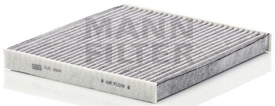 Салонный фильтр с активированным углем MANN CUK2544 preview 2