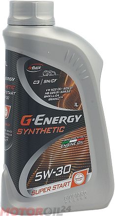 GAZPROMNEFT G-Energy Synthetic Super Start 5W-30 фото 1 GAZPROMNEFT G-Energy Synthetic Super Start 5W-30 preview 1