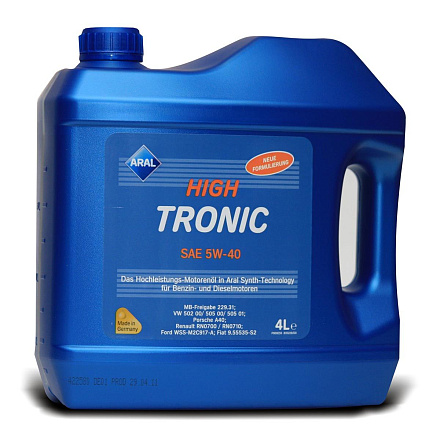 ARAL HighTronic 5W-40 фото 2 ARAL HighTronic 5W-40 preview 2