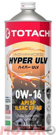 TOTACHI Hyper ULV 0W-16 preview 1