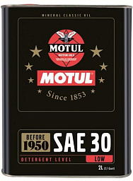 MOTUL Classic Oil SAE 30