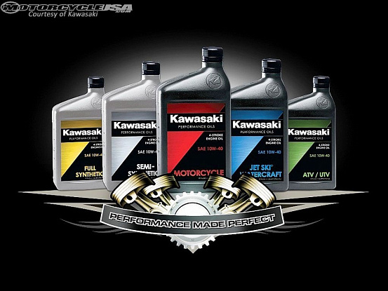 KAWASAKI Performance Oils 4-Stroke Engine Oil Full Synthetic 10W-40  preview 2