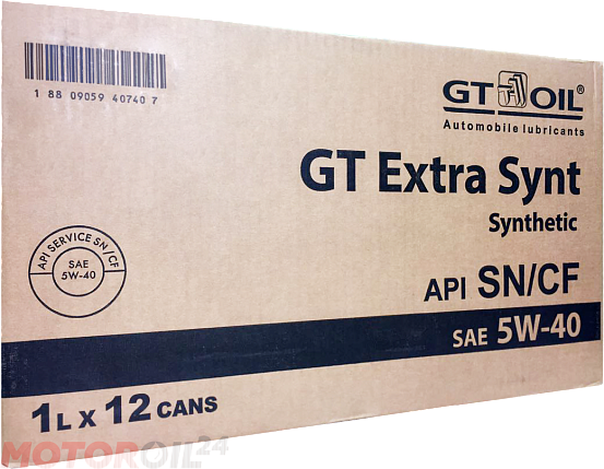 GT-OIL GT Extra Synt 5W-40 фото 1 GT-OIL GT Extra Synt 5W-40 preview 1