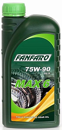 Трансмиссионное масло FANFARO Max 6 SAE 75W-90