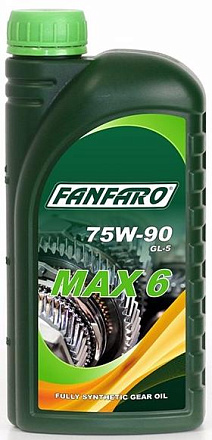 Трансмиссионное масло FANFARO Max 6 SAE 75W-90 фото 1 Трансмиссионное масло FANFARO Max 6 SAE 75W-90 preview 1