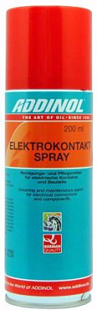 Очиститель электроконтактов ADDINOL Elektrokontakt фото 1 Очиститель электроконтактов ADDINOL Elektrokontakt preview 1