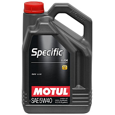 MOTUL Specific BMW LL-04 SAE 5W-40