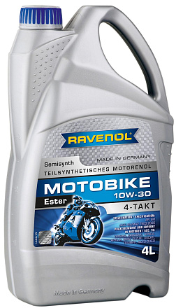 RAVENOL Motobike 4-T Ester 10W-30 фото 1 RAVENOL Motobike 4-T Ester 10W-30 preview 1