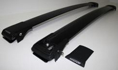 Багажник на рейлинги FICOPRO R-42 B (черный)