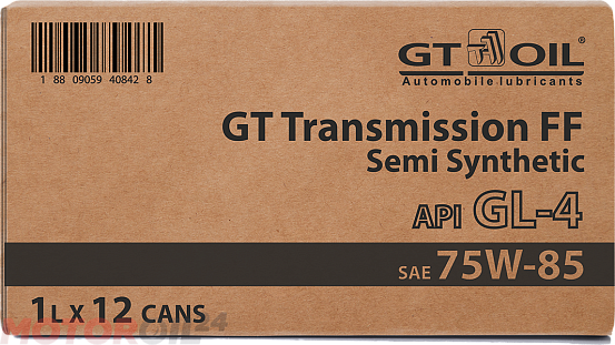 Трансмиссионное масло GT-OIL GT Transmission FF 75W-85 GL-4 фото 1 Трансмиссионное масло GT-OIL GT Transmission FF 75W-85 GL-4 preview 1