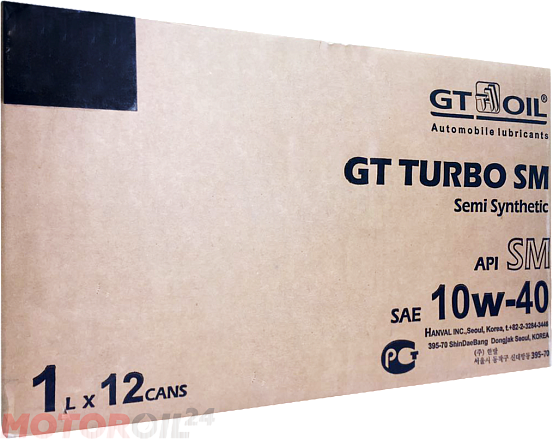 GT-OIL GT Turbo SM 10W-40 фото 1 GT-OIL GT Turbo SM 10W-40 preview 1