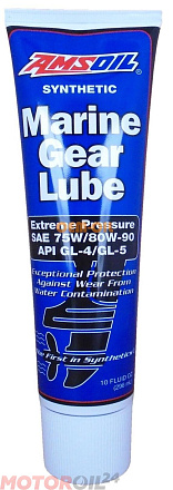 Трансмиссионное масло AMSOIL Synthetic Marine Gear Lube 75W/80W-90 preview 1