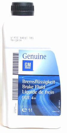 Тормозная жидкость GM DOT-4 Brake Fluid preview 1