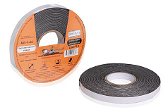 Лента двусторонняя клейкая AIRLINE, 12 мм*5 м, вспененная основа, черная