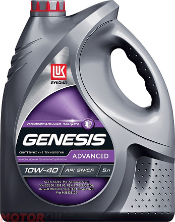 ЛУКОЙЛ Genesis Advanced 10W-40 фото 1 ЛУКОЙЛ Genesis Advanced 10W-40 preview 1