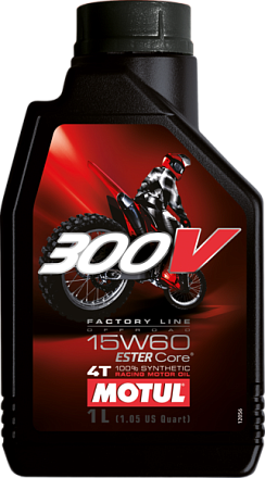 MOTUL 300V 4T Factory Line Off Road 15W-60 preview 1