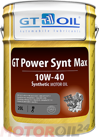 GT-OIL GT Power Synt Max 10W-40 фото 1 GT-OIL GT Power Synt Max 10W-40 preview 1