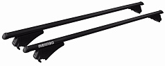MENABO Багажник на интегрированный рейлинги TIGER XL Black 135 см (секретка)