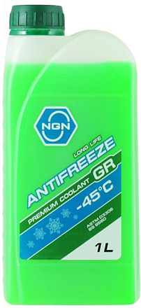 Антифриз готовый зеленый NGN Antifreeze GR -45  preview 1