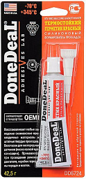 Герметик-формирователь прокладок термостойкий силиконовый DONE DEAL RTV