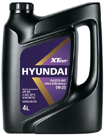 HYUNDAI XTeer Gasoline Ultra Efficiency 5W-20 фото 1 HYUNDAI XTeer Gasoline Ultra Efficiency 5W-20 preview 1