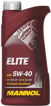 MANNOL Elite 5W-40 фото 2 MANNOL Elite 5W-40 preview 2