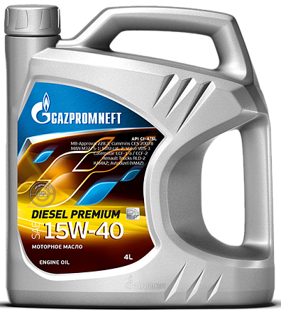 GAZPROMNEFT Diesel Premium 15W-40 preview 1