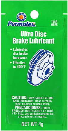 Смазка суппорта PERMATEX Ultra Disk Brake Caliper Lube фото 1 Смазка суппорта PERMATEX Ultra Disk Brake Caliper Lube preview 1
