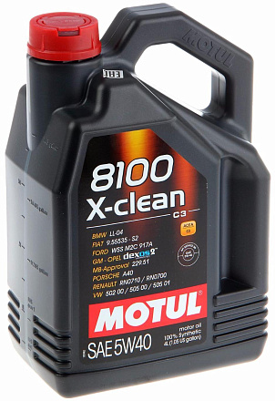 MOTUL 8100 X-clean 5W-40 preview 1