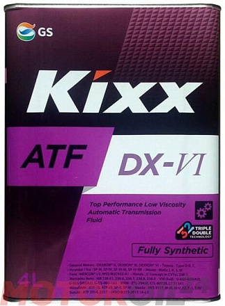 Трансмиссионное масло KIXX ATF DX-VI фото 1 Трансмиссионное масло KIXX ATF DX-VI preview 1