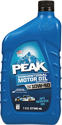 PEAK Conventional Motor Oil 10W-40