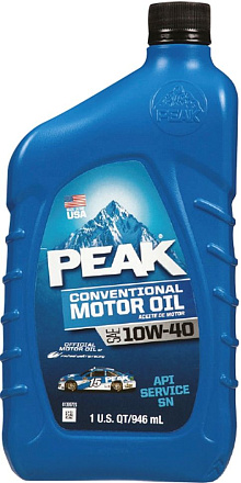 PEAK Conventional Motor Oil 10W-40 фото 1 PEAK Conventional Motor Oil 10W-40 preview 1