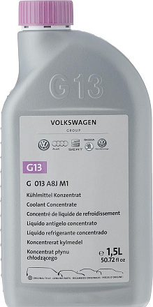 Антифриз концентрированный лиловый VW Kuehlerfrostschutz Volkswagen G13 preview 1