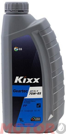 Трансмиссионное масло KIXX Geartec FF GL-4 75W-85 фото 1 Трансмиссионное масло KIXX Geartec FF GL-4 75W-85 preview 1