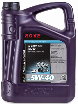 ROWE Hightec Synt RS HC-D 5W-40 preview 1