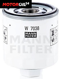 Фильтр масляный MANN W7038
