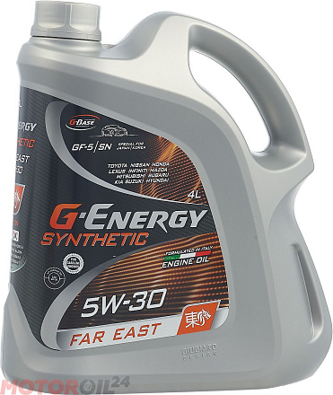 GAZPROMNEFT G-Energy Synthetic Far East 5W-30 preview 1